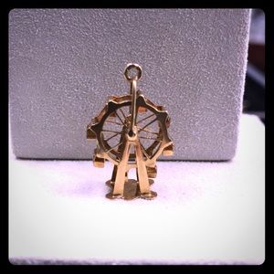 14k Yellow Gold Ferris Wheel Pendant/Charm
